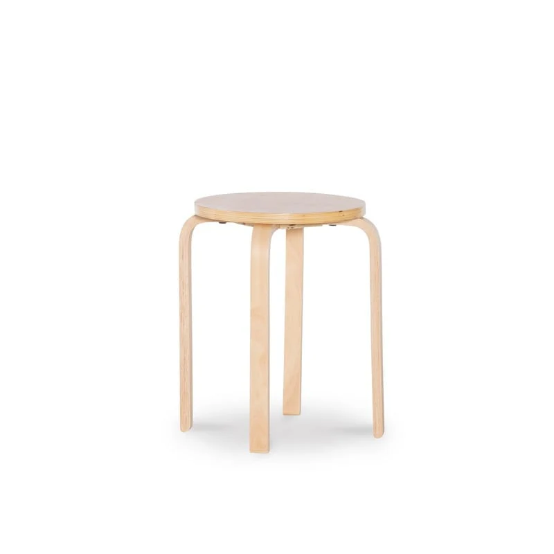 Porch & Den Munroe Natural Stool (Set of 4)