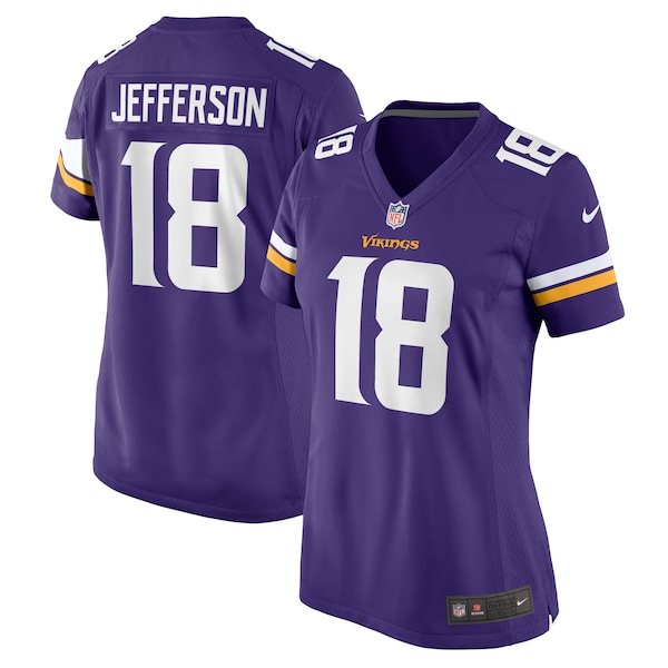 Justin Jefferson Minnesota Vikings Nike Women's  Game Jersey -  Purple