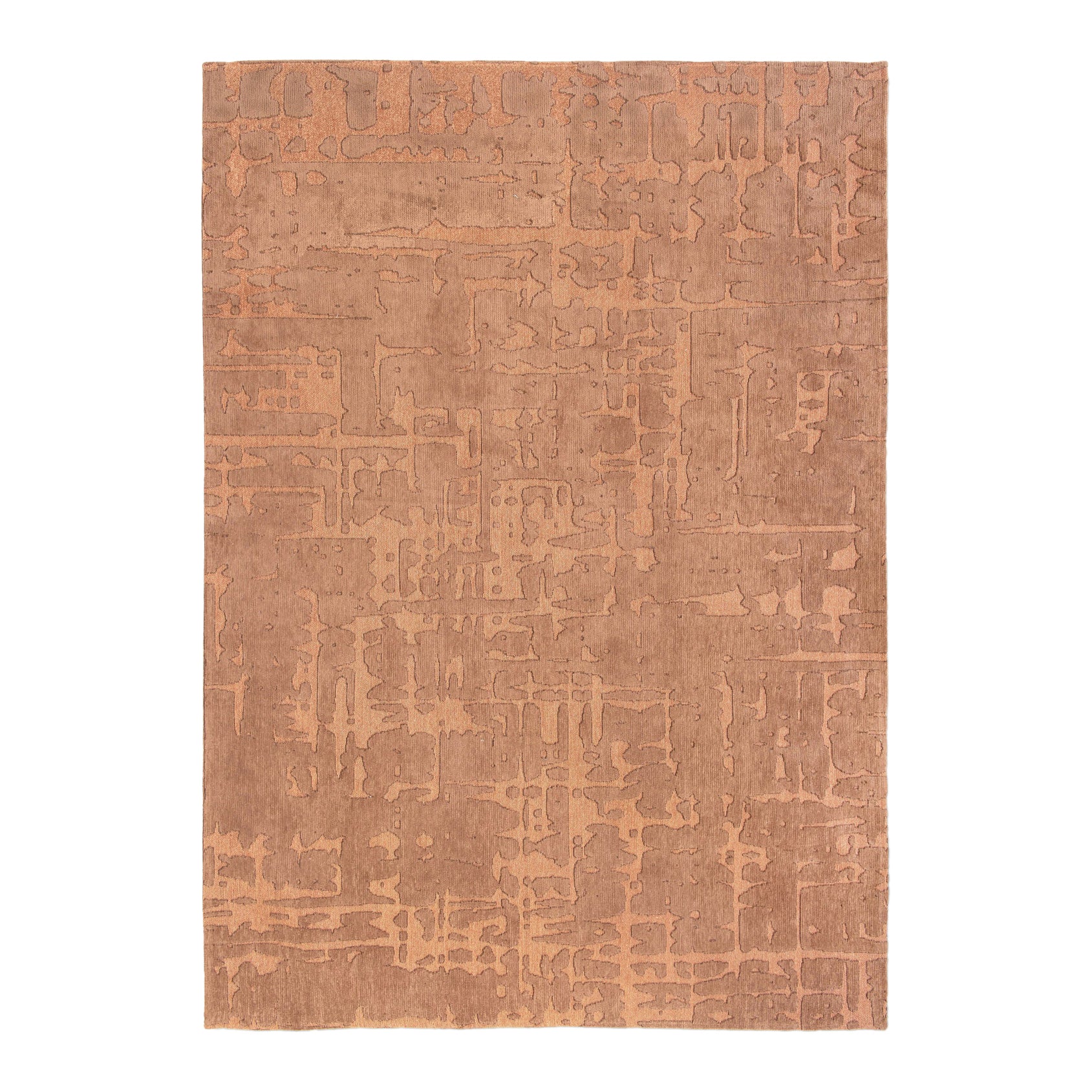 Louis de Poortere Structures Vloerkleed 140 x 200 cm - Za Copper