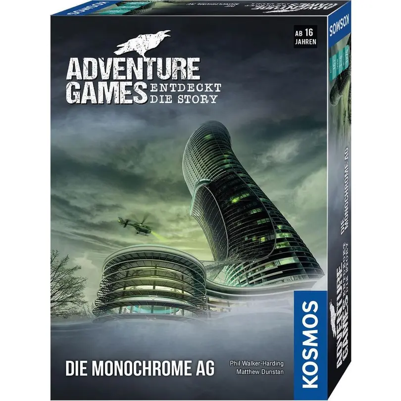 Brettspiel 4-teilig Adventure Games