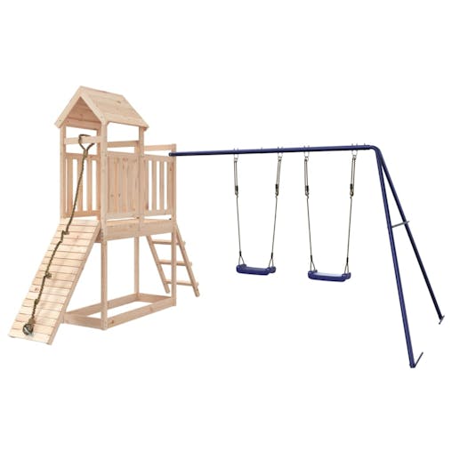 NNEVL Outdoor Playset Solid Wood Pine