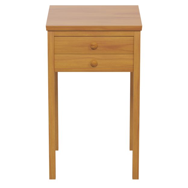 MESA DE CABECEIRA 2 GAVETAS MODEL