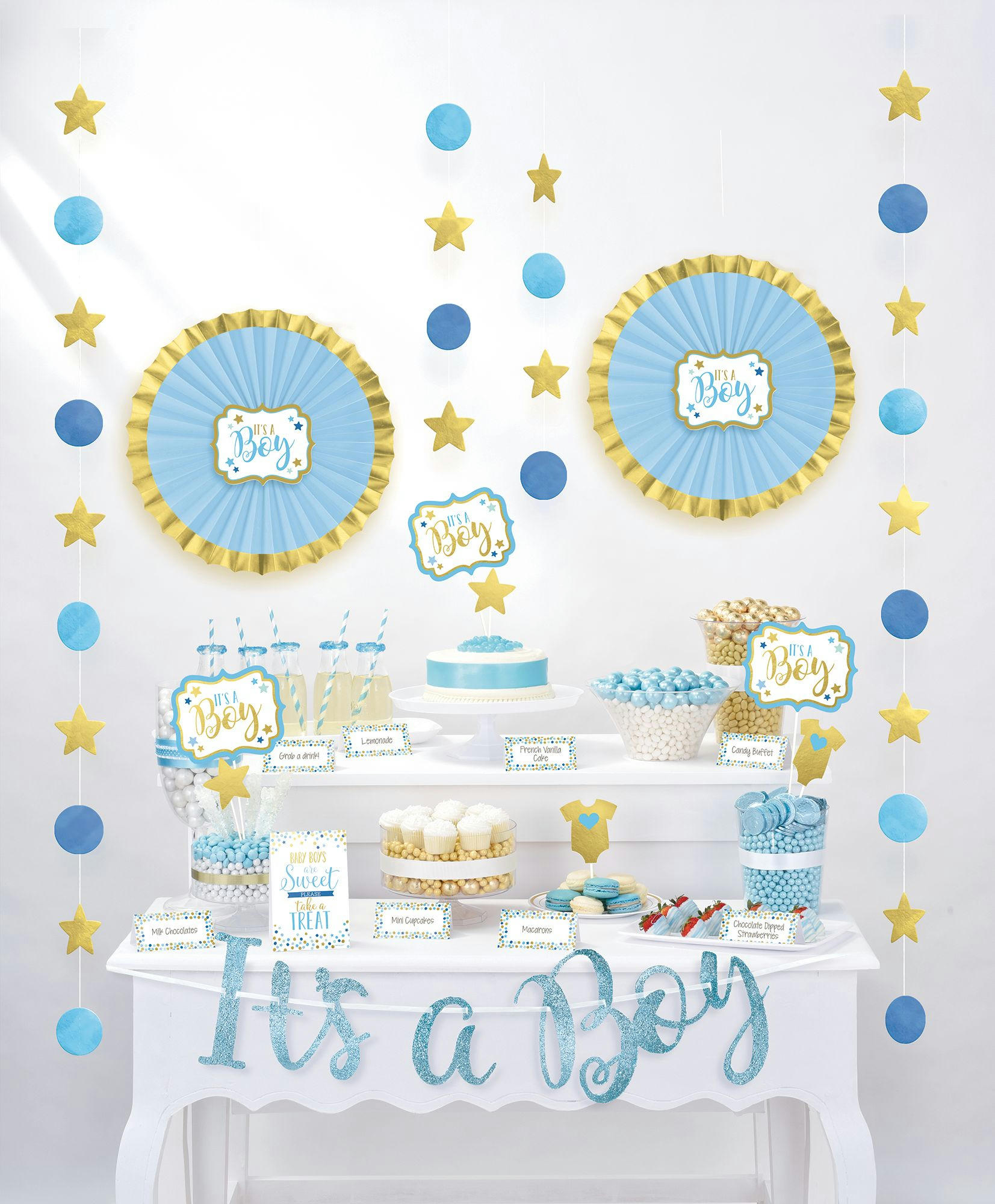 It's a Baby Shower Treat Table Decorating Kit, 23-pc