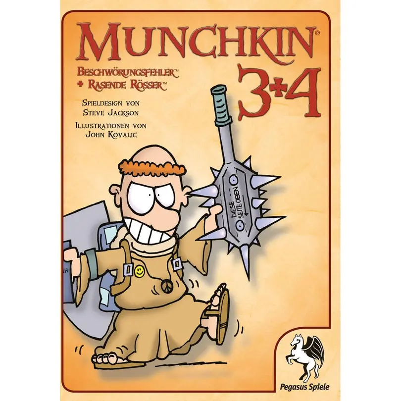 Kartenspiel Set bestehend aus verschiedenen Artikeln Munchkin