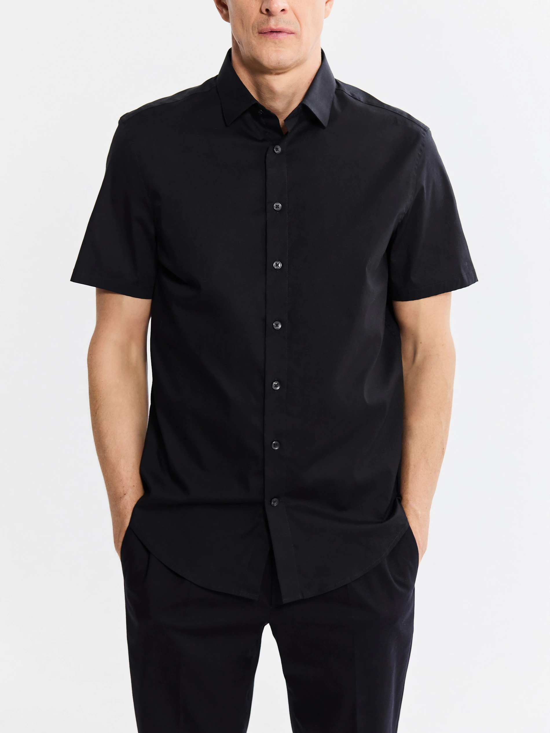 Bawełniana koszula slim fit