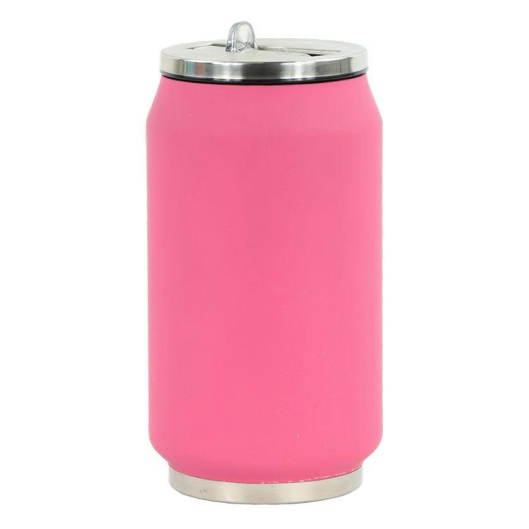 - Canette soft  isotherme 280 ml coloris rose