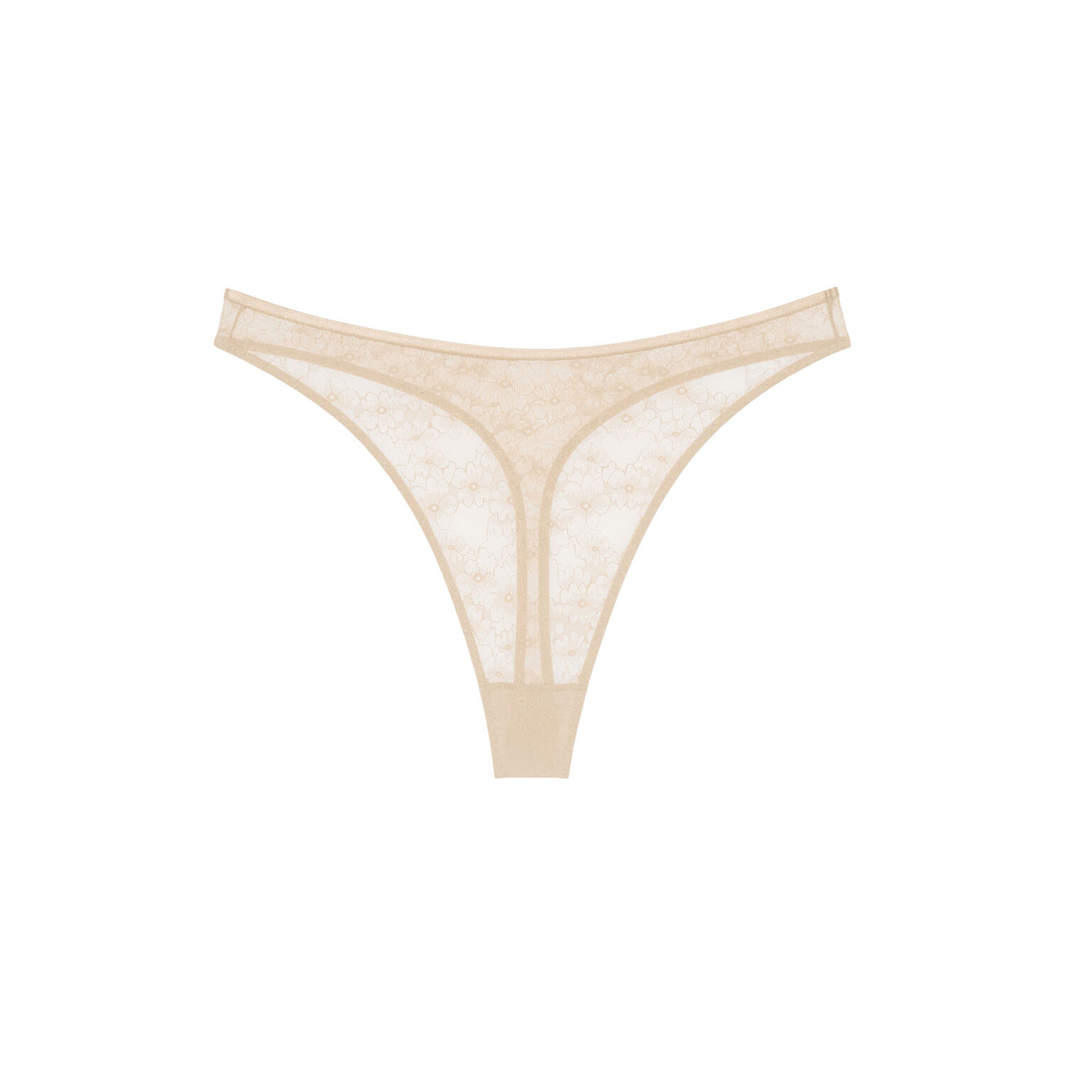Bright Spotlight High Leg string, creamy dream