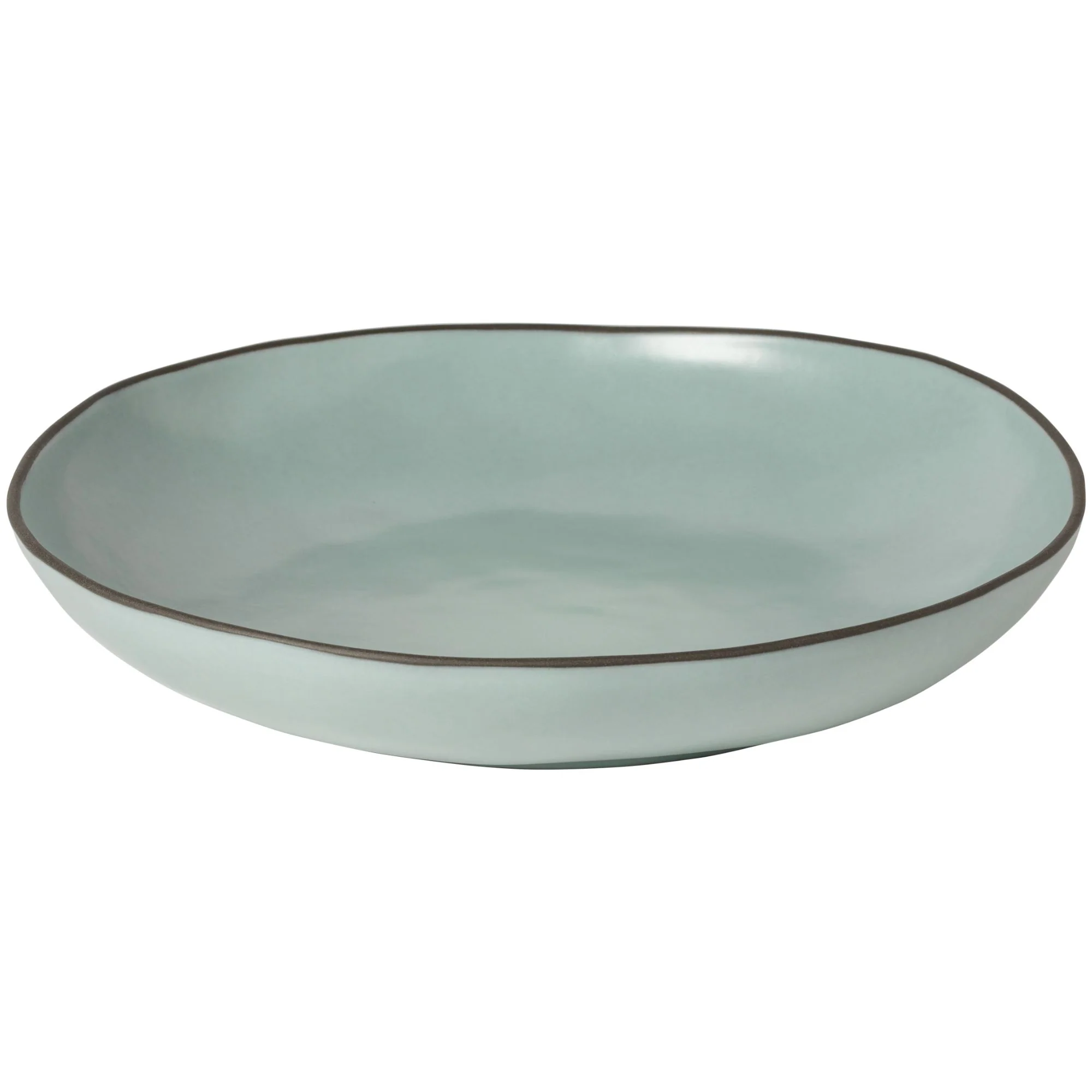 Low Serving Bowl Stacked Organic