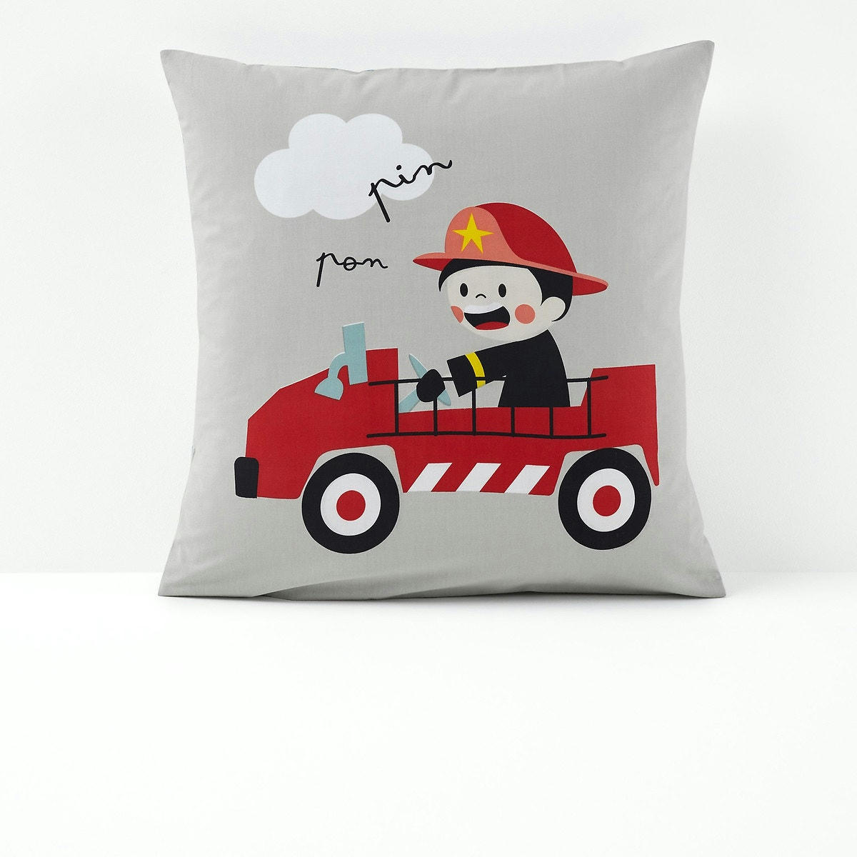 Taie d'oreiller coton, Pinpon