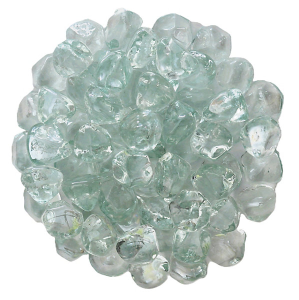 Galet de verre transparent 20/24 en berlingot de 1kg