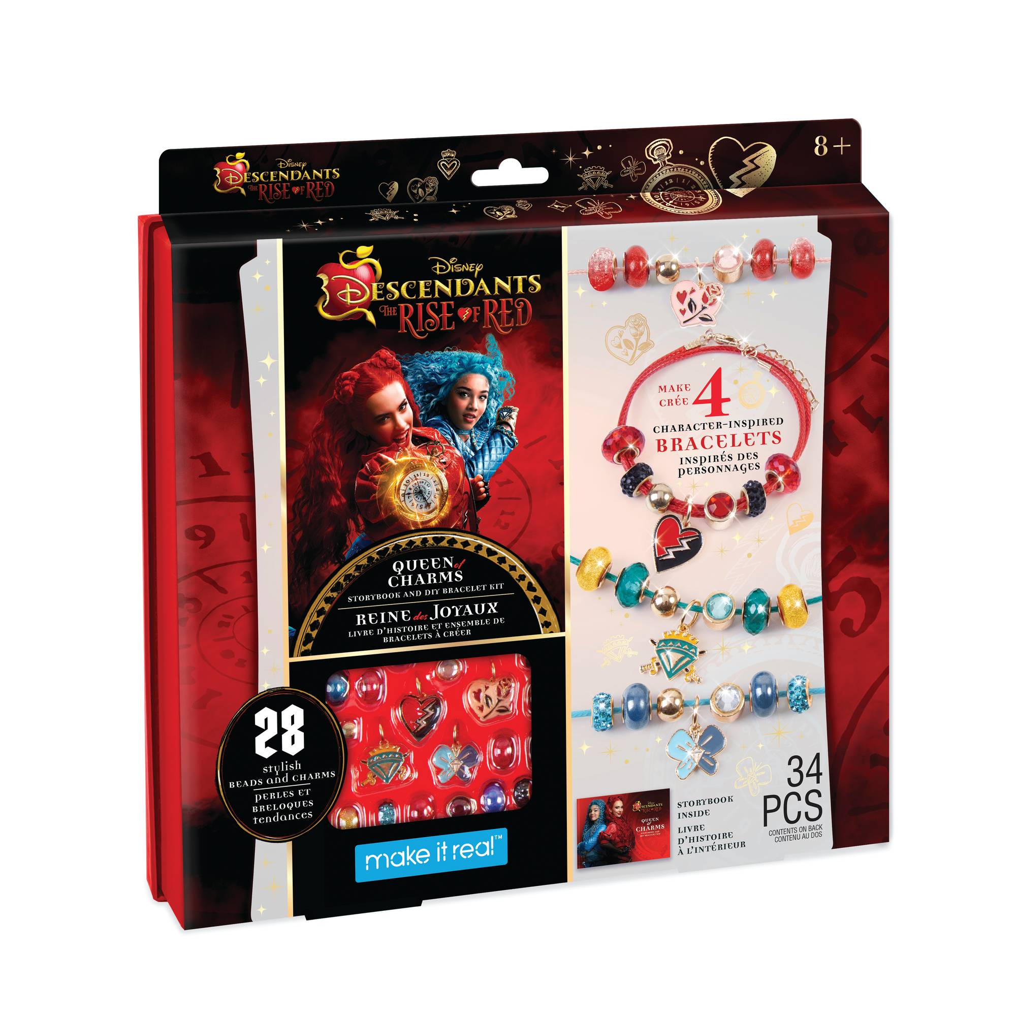 Disney Descendants Rise of Red Beads and Charms