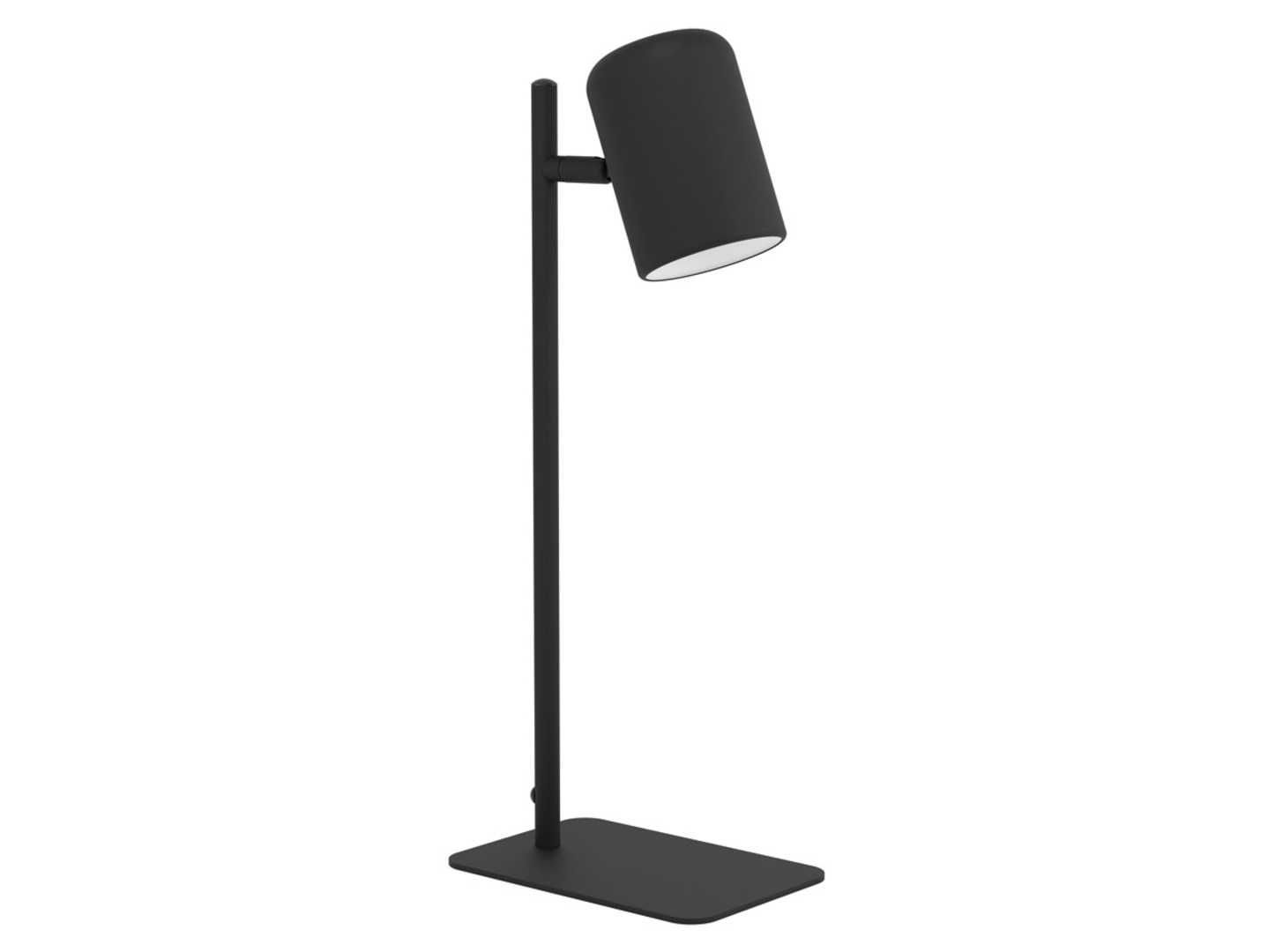 Lampka biurkowa Ceppino stalowa czarna