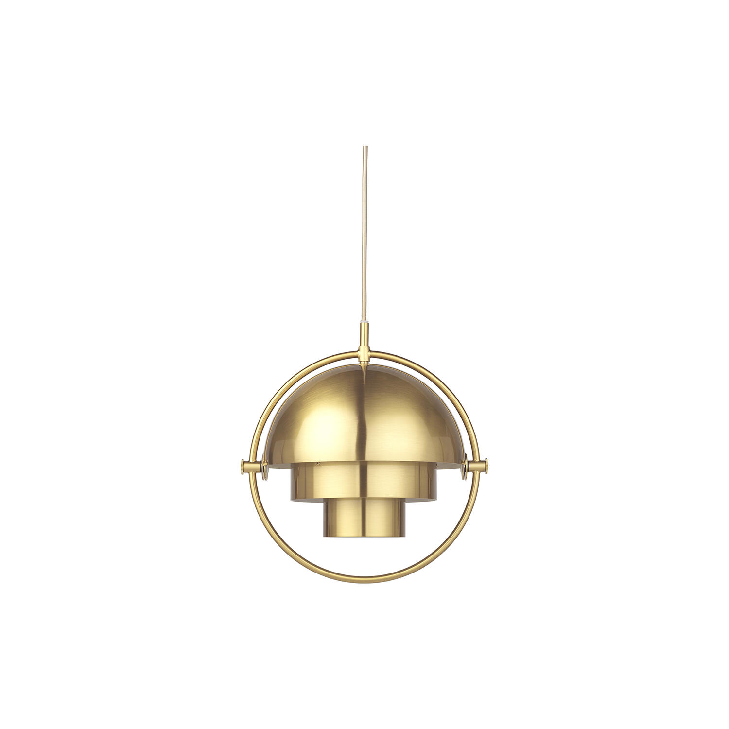 Multi-Lite Pendant, brass
