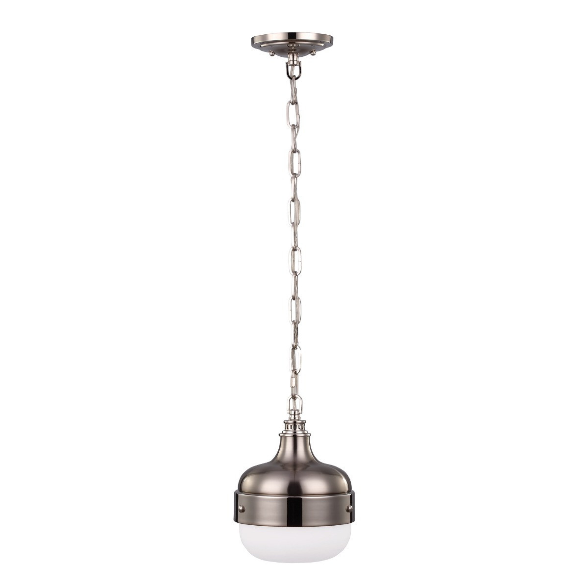 Lampa wisząca polerowany nikiel Cadence 1xE27x75W Feiss