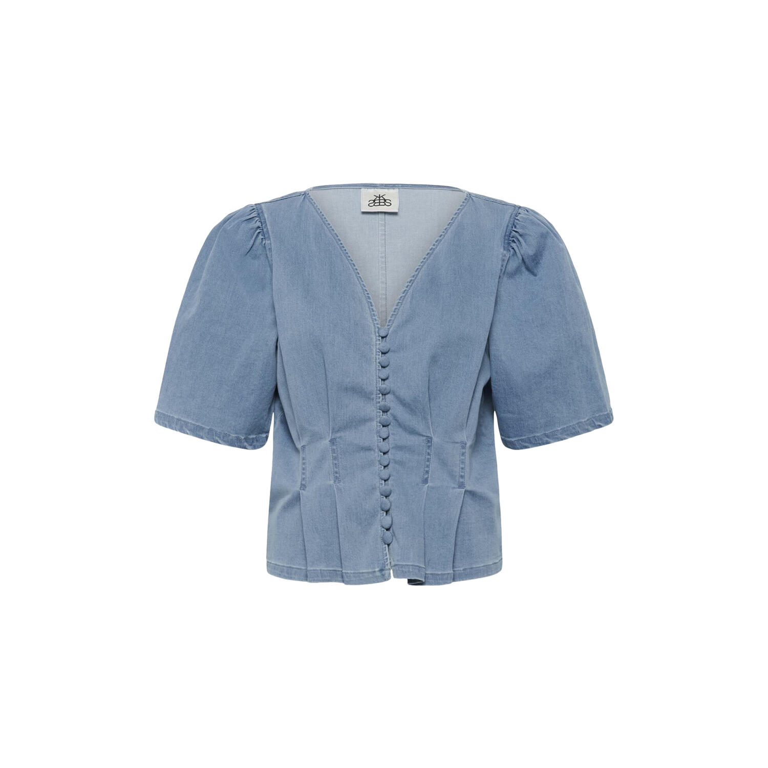 KBFrancie Blouse, light blue denim