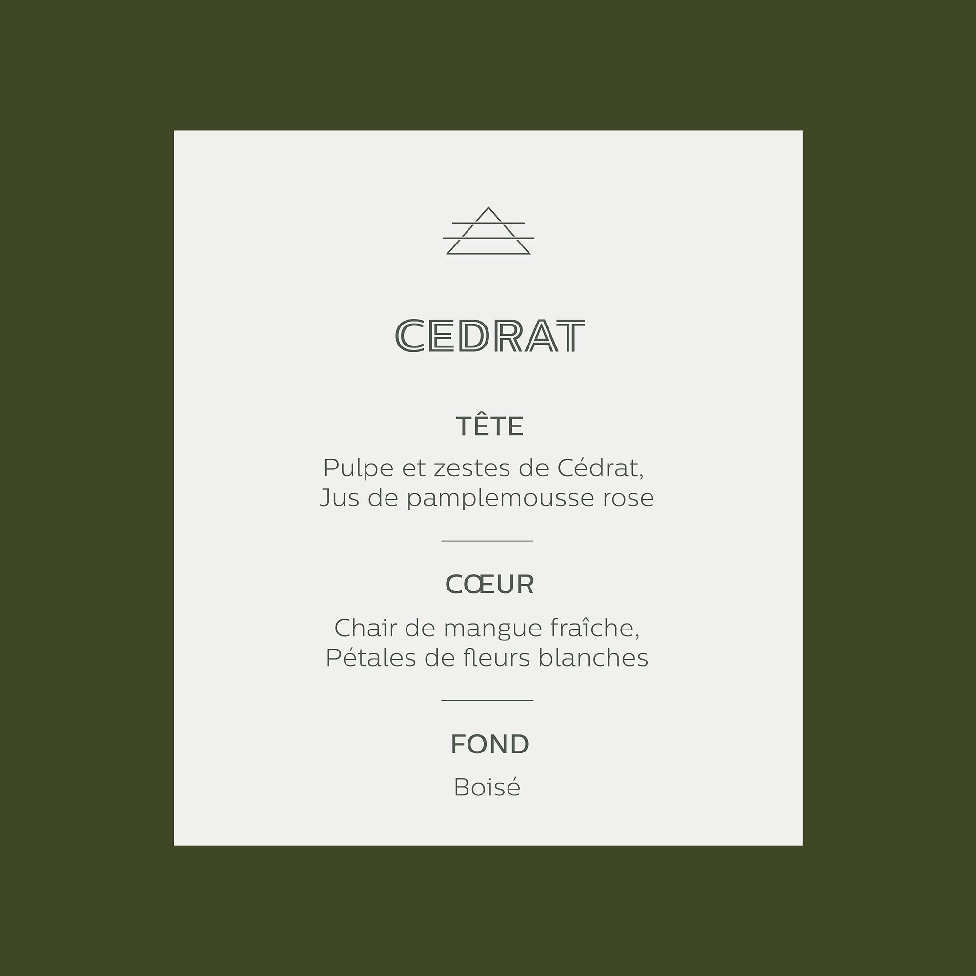 ESSENTIEL - Recharge pour diffuseur senteur Cedrat 200ml