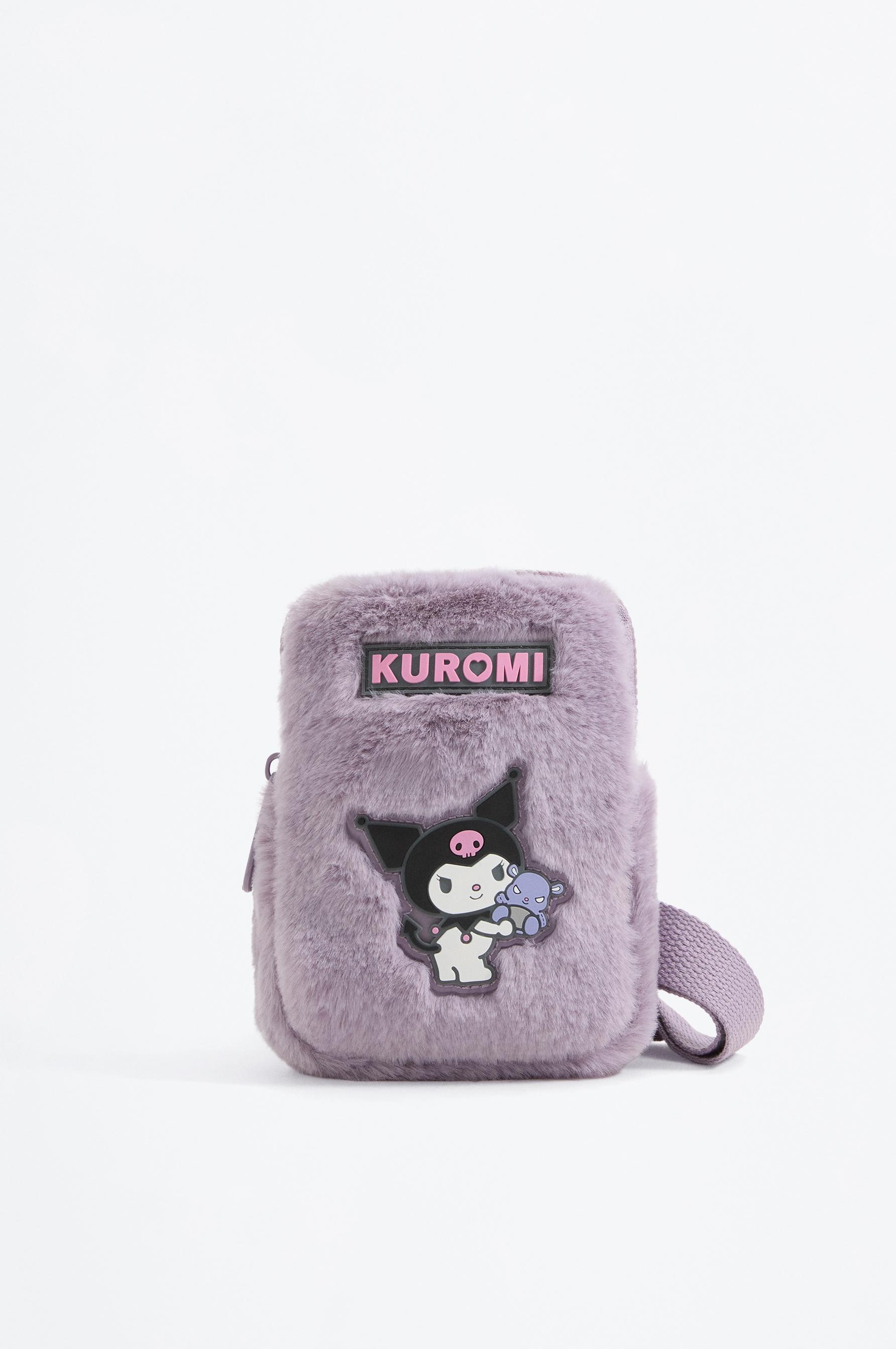 Bolso bandolera efecto pelo Hello Kitty ©SANRIO