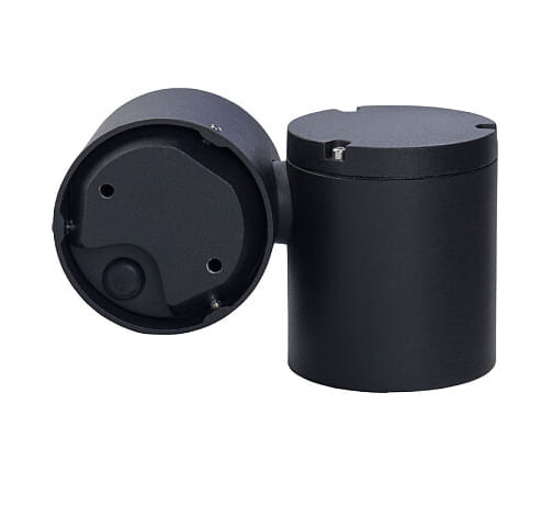 Kinkiet zewnętrzny czarny TUBINGS S 1xGU10x35W IP54 Nowodvorski Lighting
