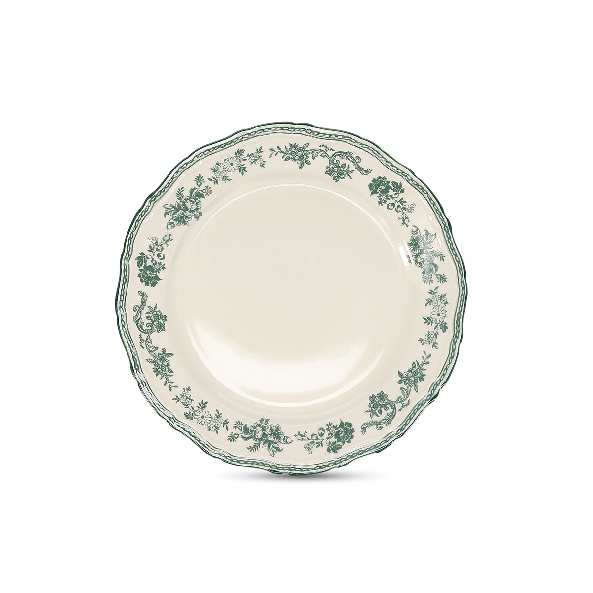S|P Collection - Plat bord 27cm green Cyril - Set van 4