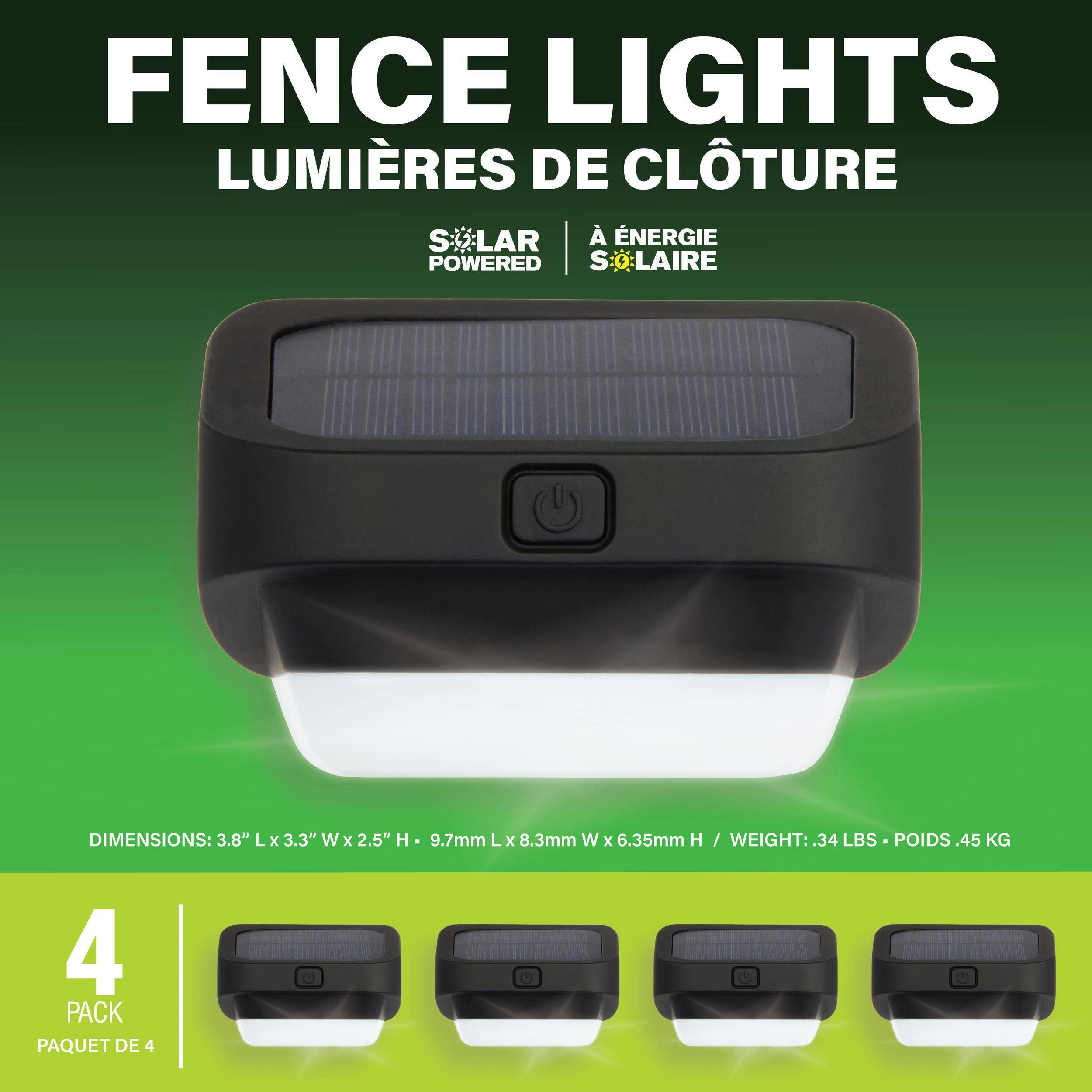 As Seen On TV Solar Fence Lights