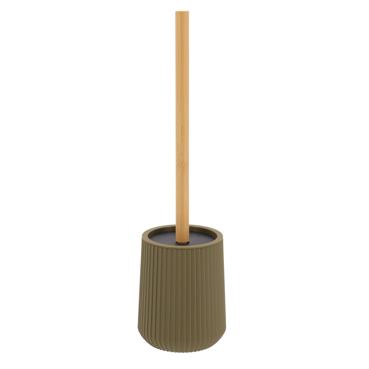 Szczotka toaletowa Roza oliwkowa bambus 39.5 cm