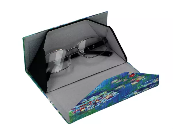 Etui na okulary składane Carmani - Claude Monet, Nenufary 33.021-8370