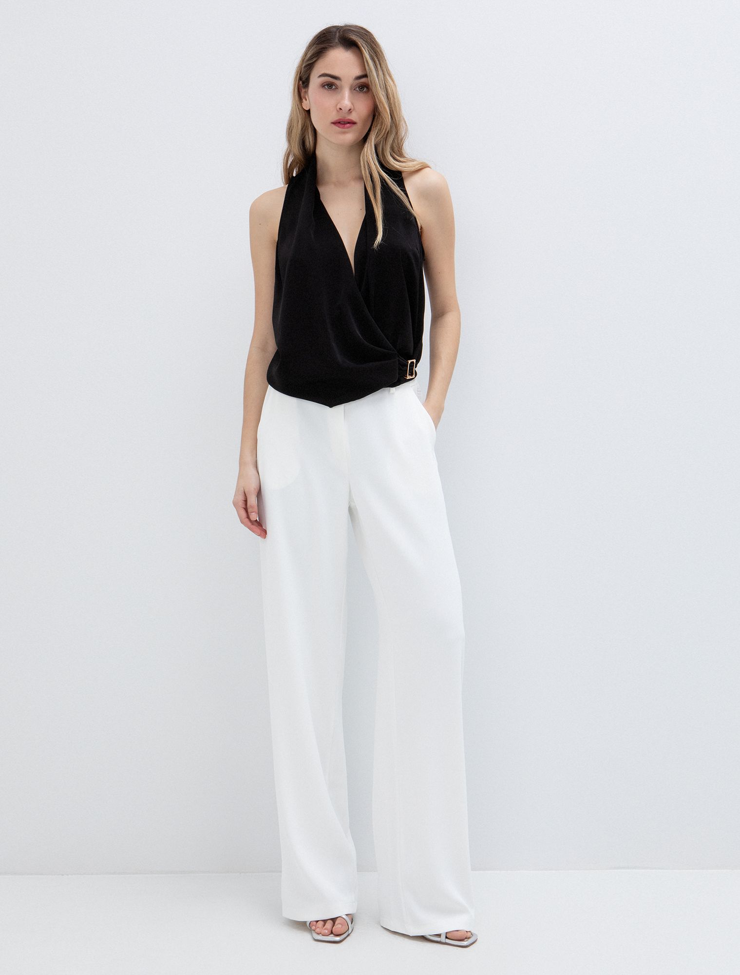 Κρουαζέ τοπ με αγκράφα