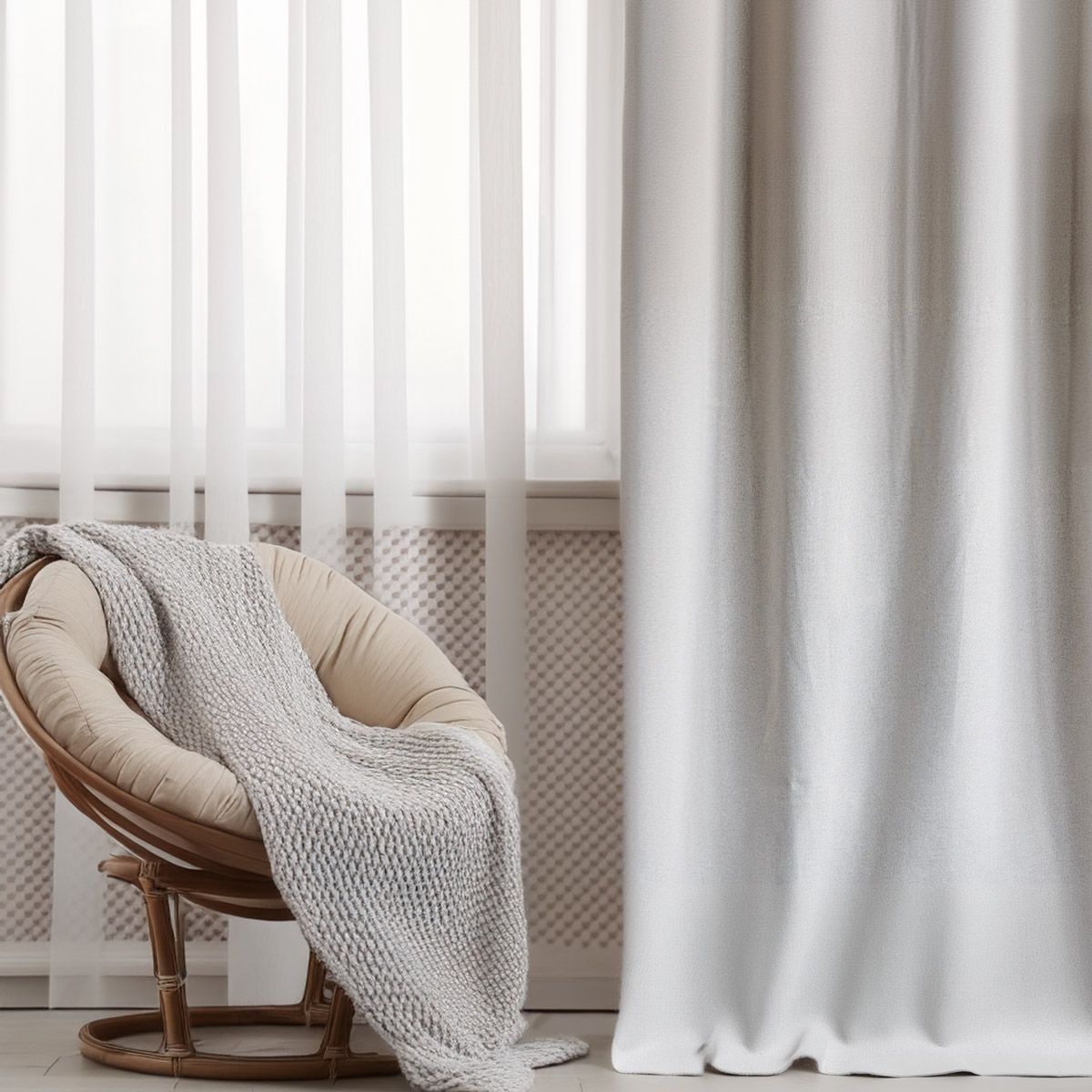 Zasłona MORES zaciemniająca beżowa 140x250 cm