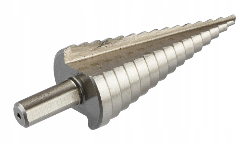 Wiertło stopniowe stożkowe choinkowe 4-32mm drewna plastiku
