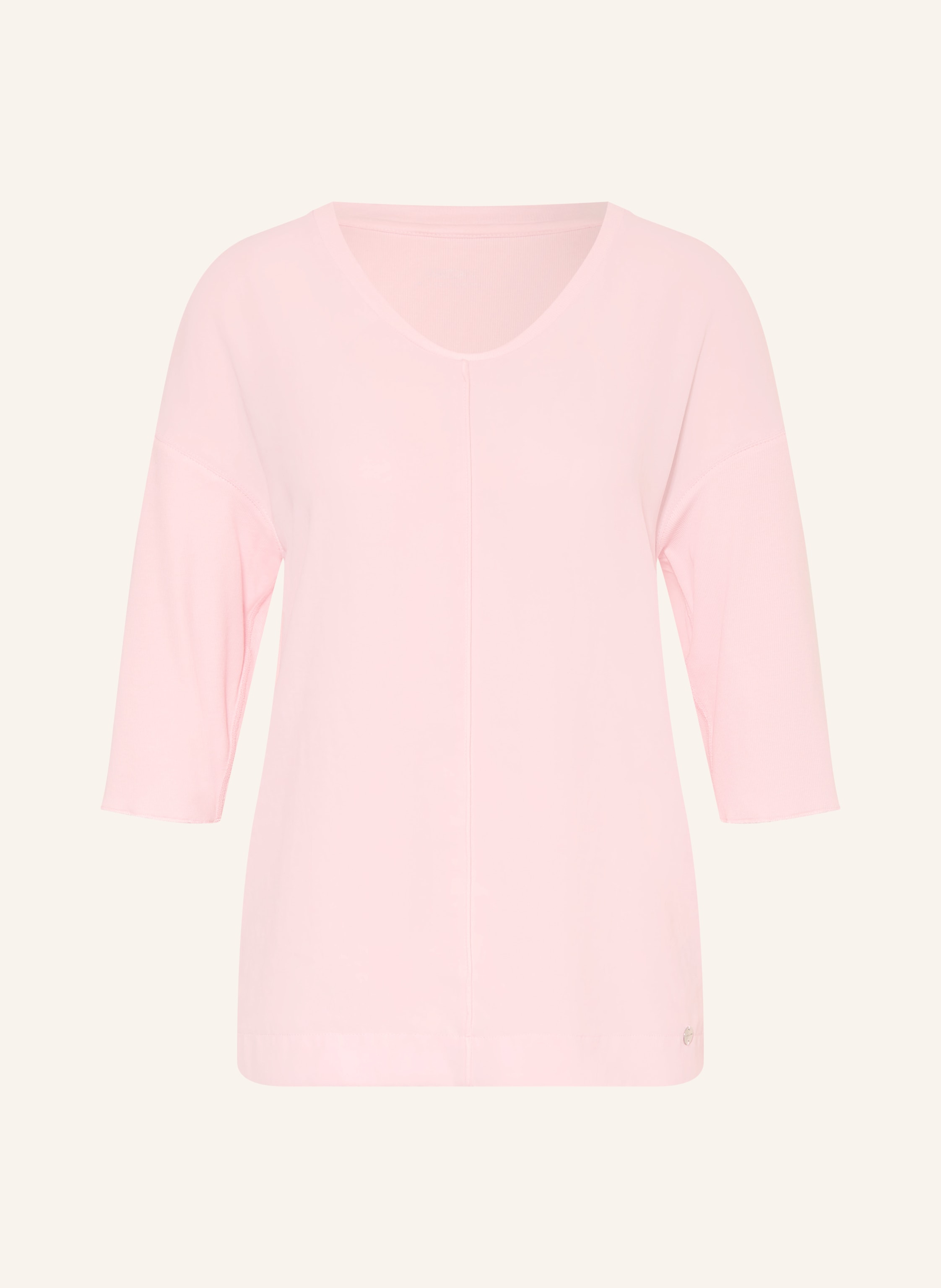 MARC CAIN Shirt im Materialmix mit 3/4-Arm