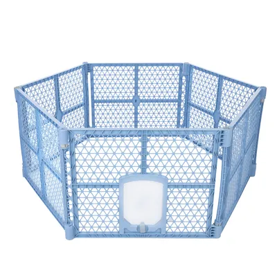 TIAKI 6-Panel Plastic Playpen