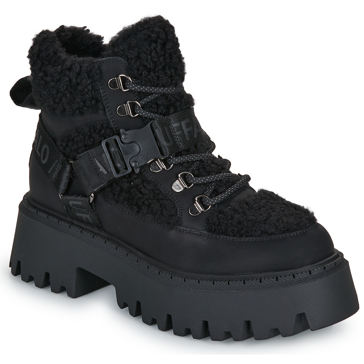 Buffalo - ASPEN COM MID WARM - Black