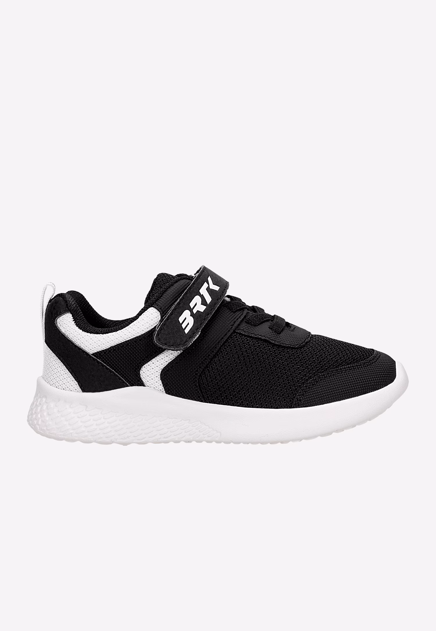 Czarne sneakersy dziecięce z białymi wstawkami BARTEK 87003-10
