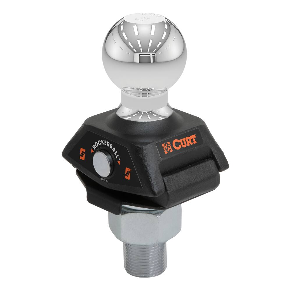 CURT RockerBall 2-5/16-in Cushion Hitch Ball (1-1/4-in Shank, 12,000-lb)