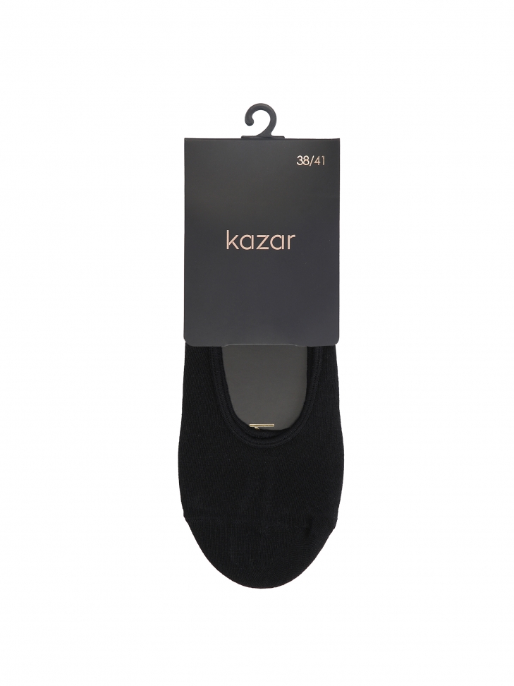 Black cotton women's socks