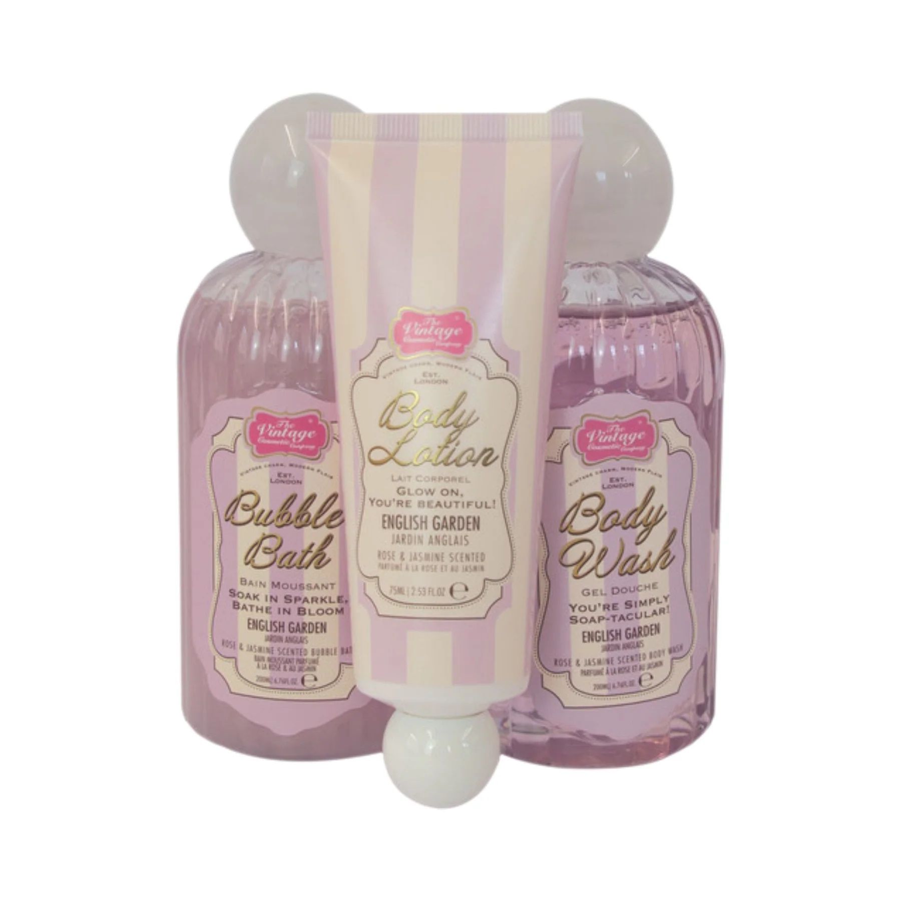 The Vintage Cosmetic Company Bathing Pamper Trio Gift Set