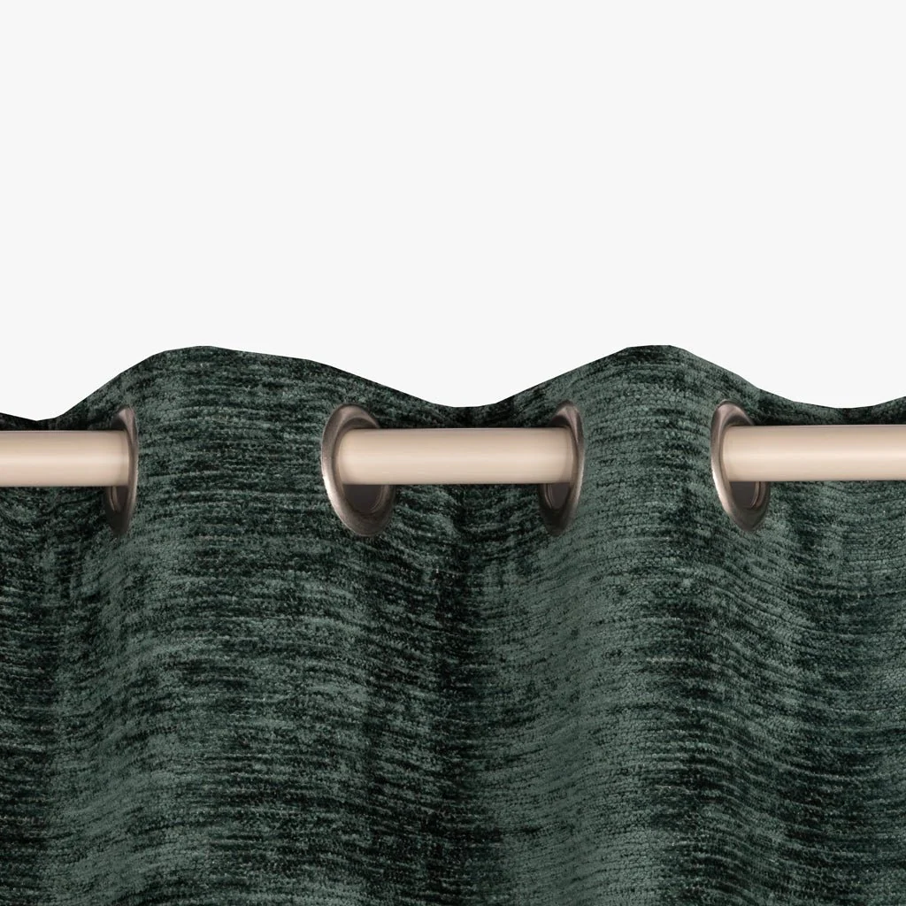 Cortinado Chenile Verde INDIE