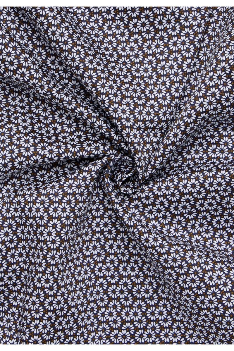 ETERNA Comfort Fit Hemd marine, Bedruckt