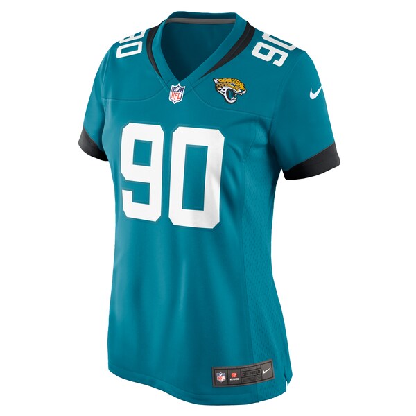 Esezi Otomewo Jacksonville Jaguars Nike Women's  Game Jersey -  Teal