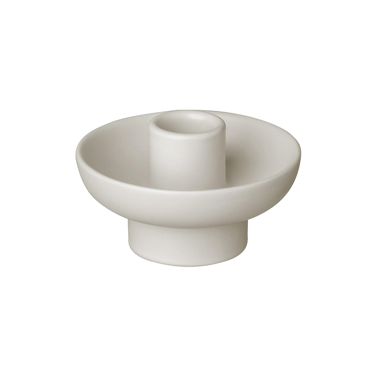 VELA Rund Lysestage S, moonbeam
