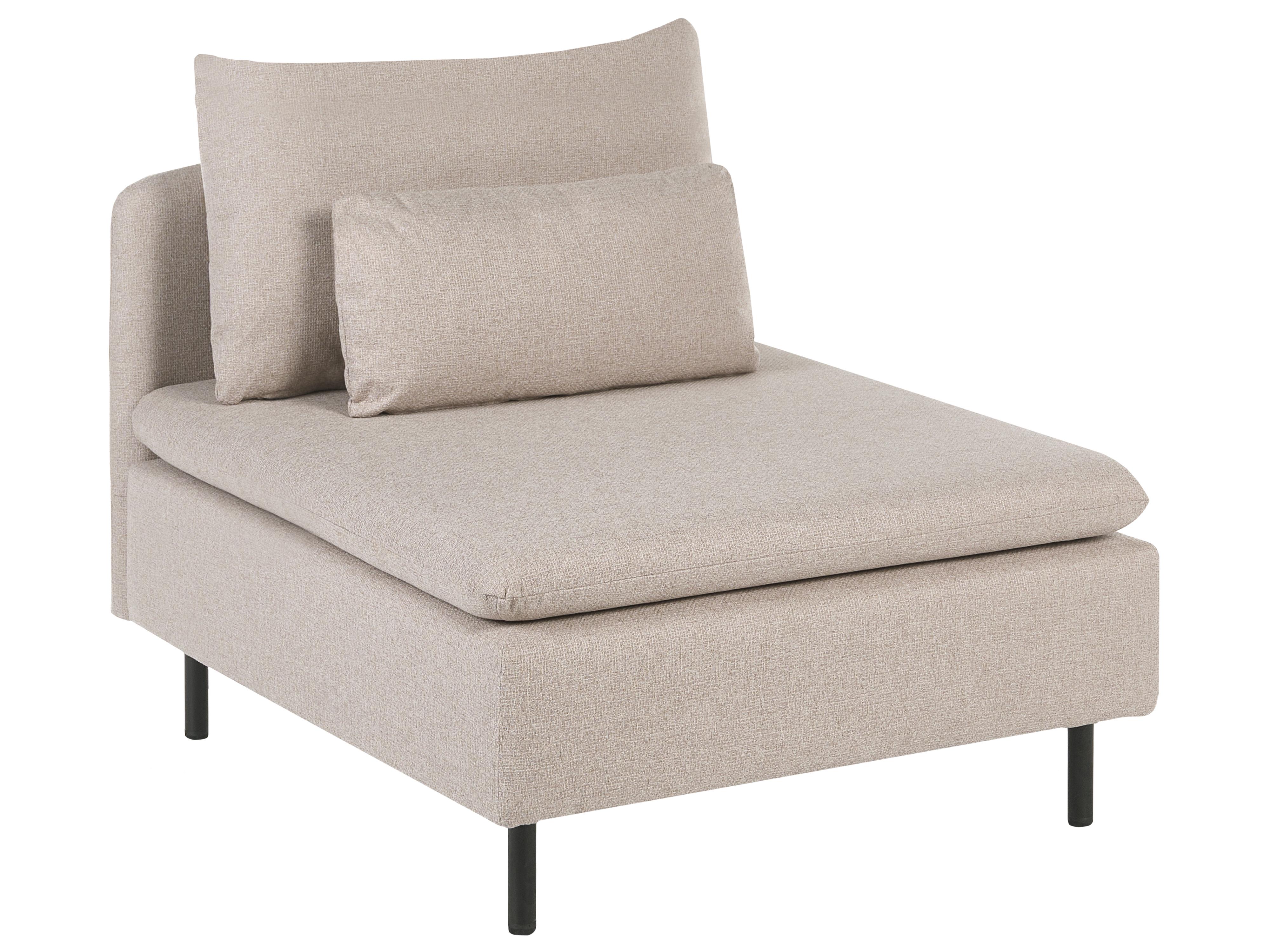 1-Seat Section EGERIS Fabric Beige