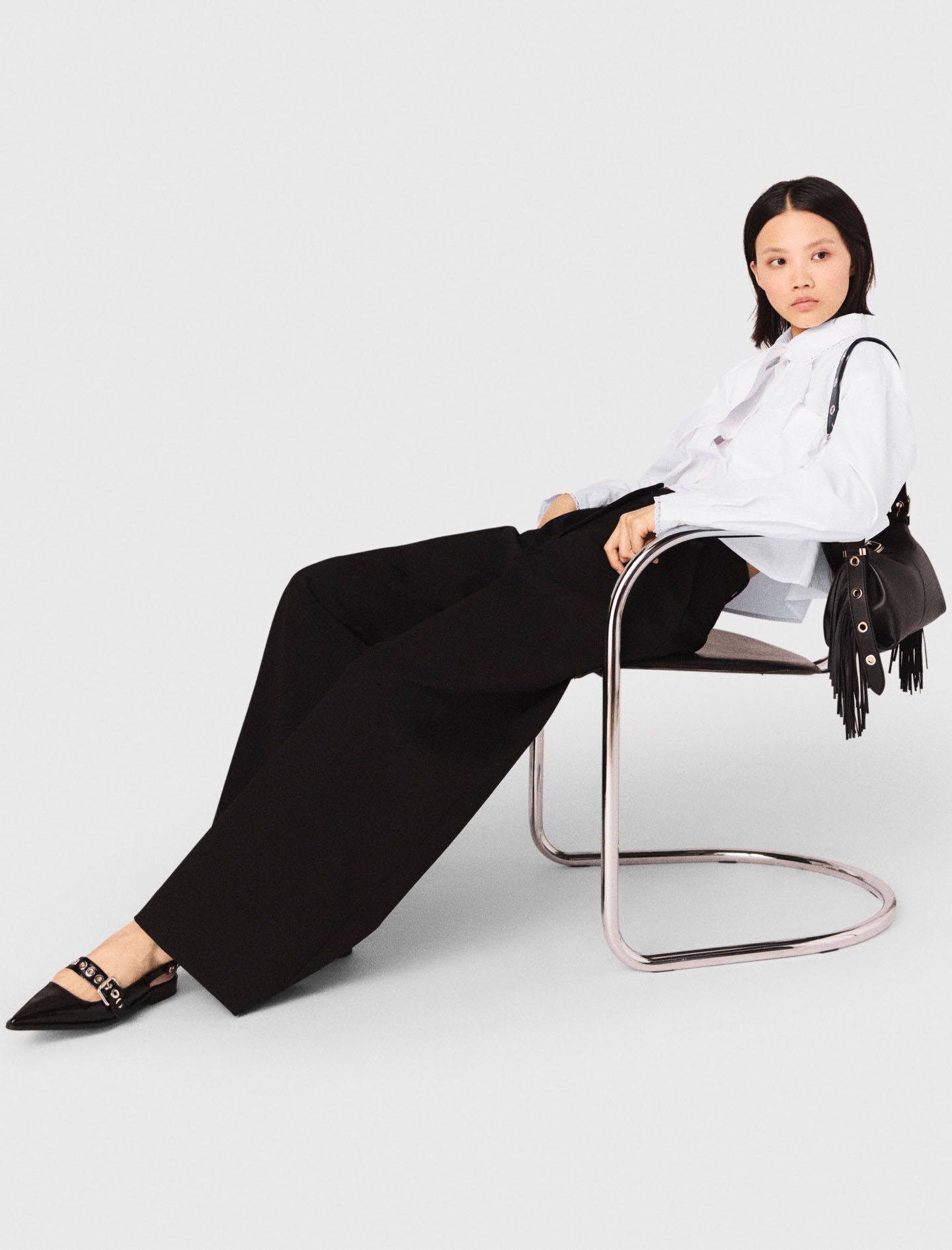 Pantalon de tailleur balloon