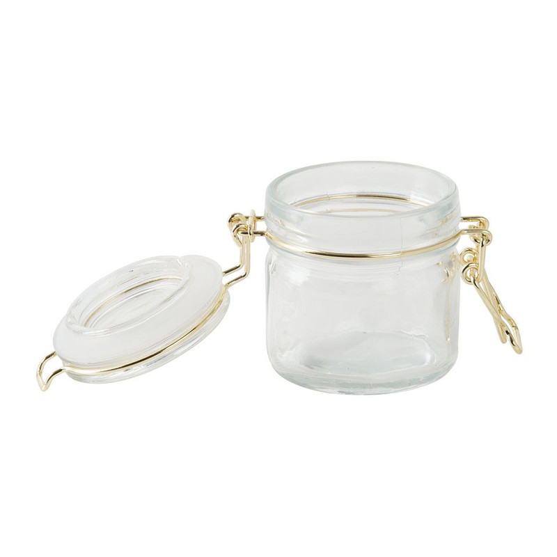 Voorraadpotje - goudkleurig - 100 ml