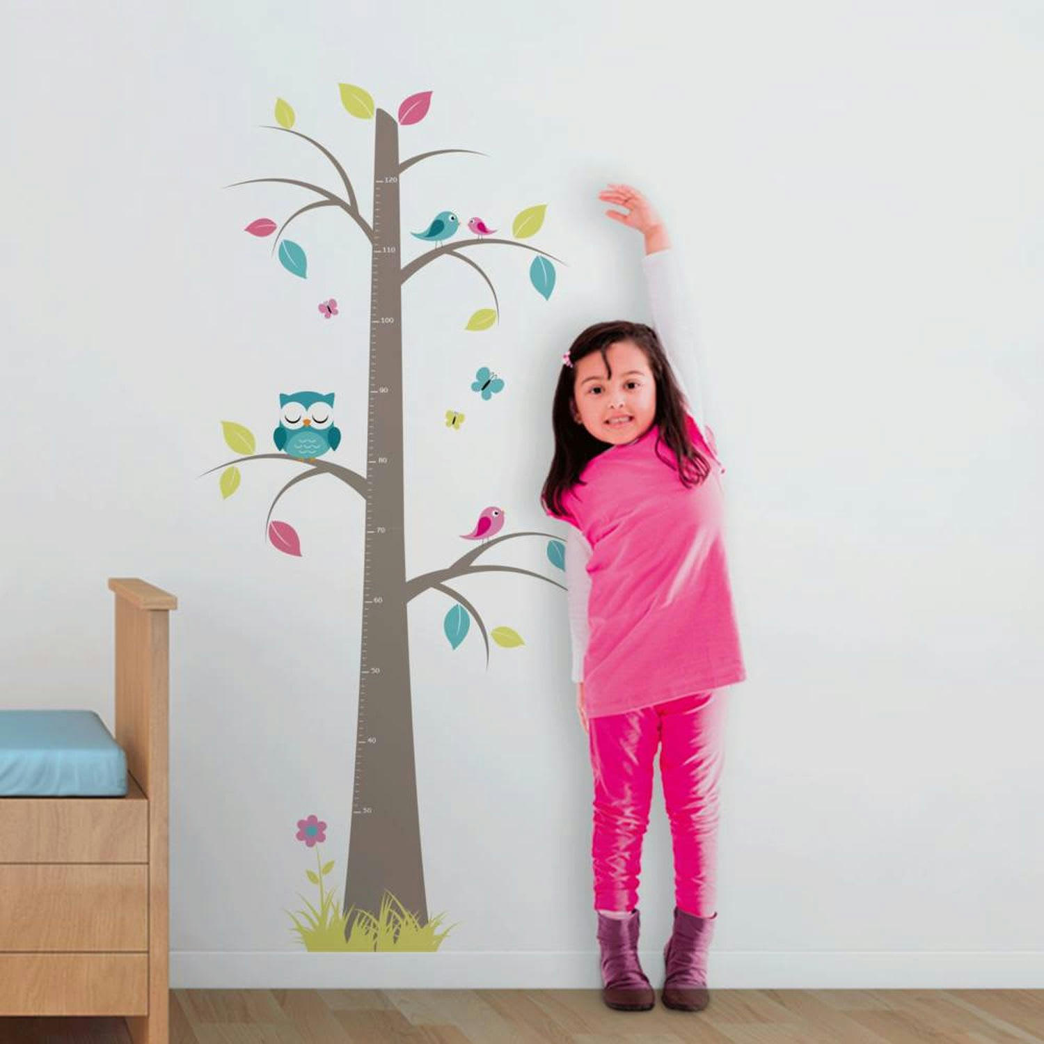 - Sticker enfant arbre 70 x 50 cm multicolore