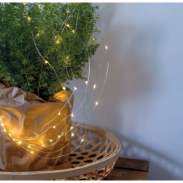 LED-Lichterkette »Micro«, 20 Lichter, warmweiß