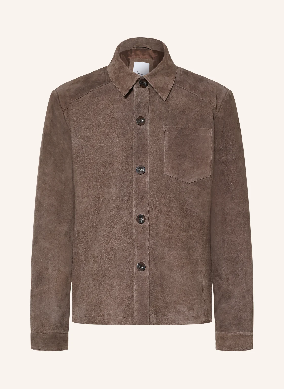 PAUL Overshirt Regular Fit aus Leder