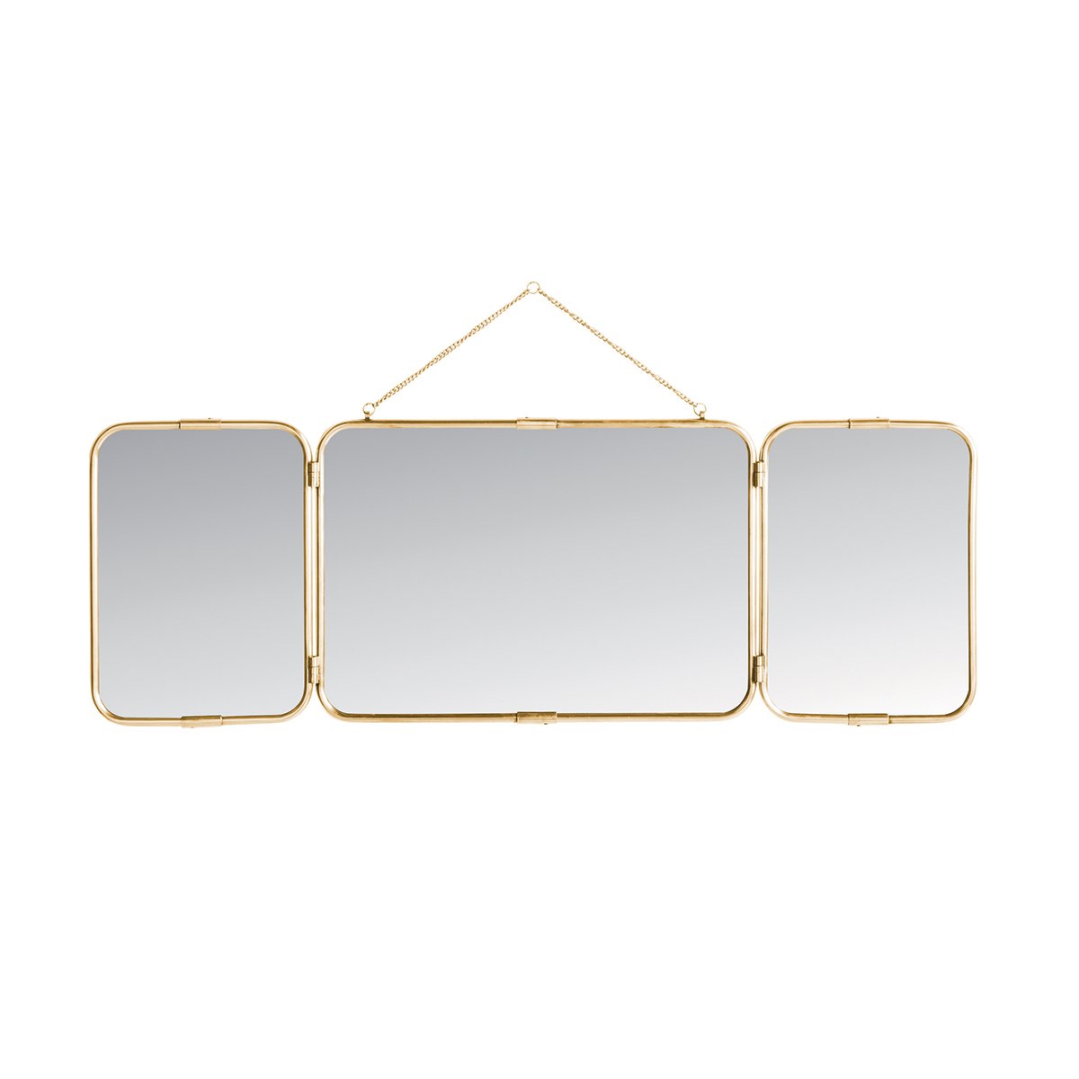 Signature - Spiegel van Barbier Drieluik - H40 cm - Goud