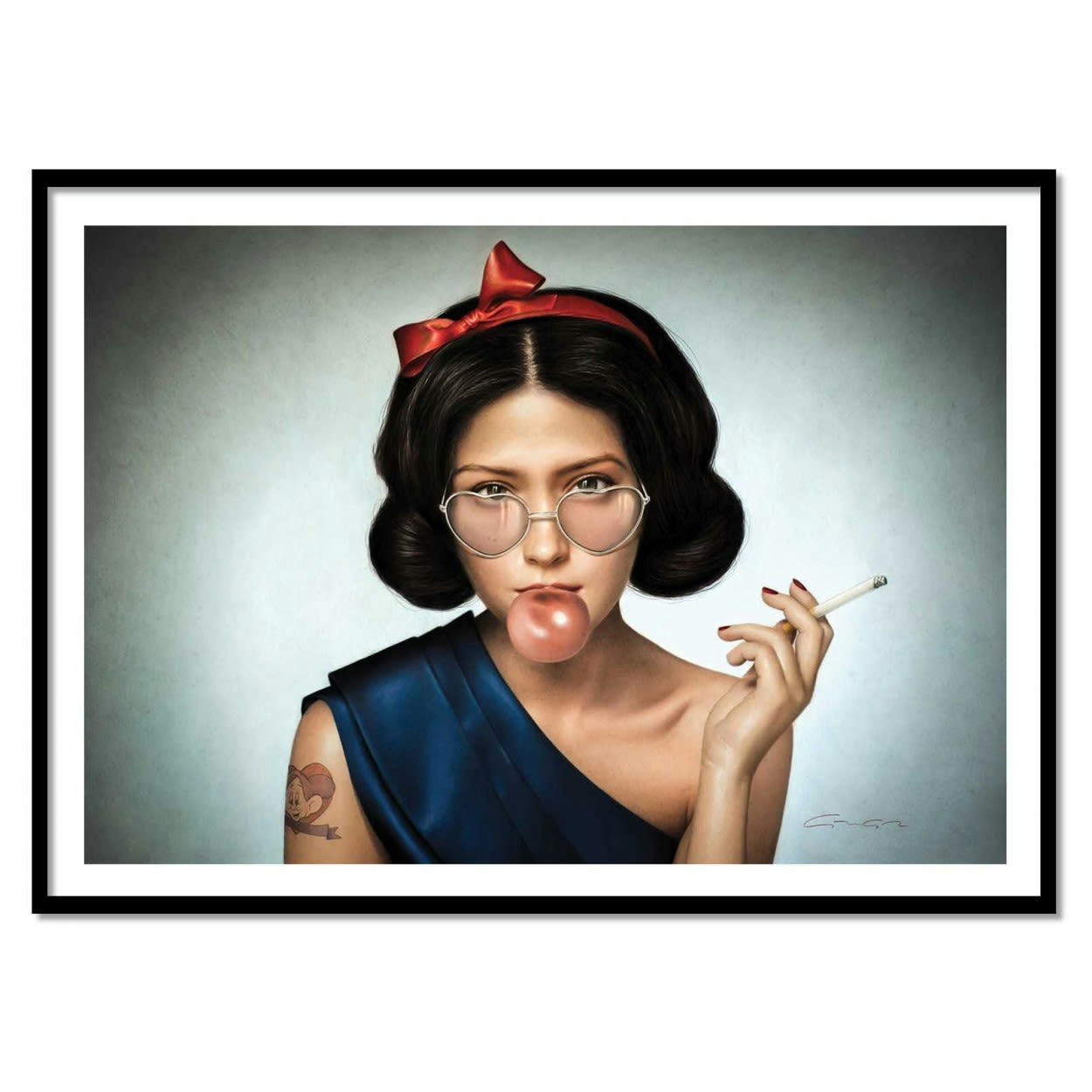 ALEXANDRE GRANGER - AFTER WORK - ALEXANDRE GRANGER - Affiche d'art 50 x 70 cm