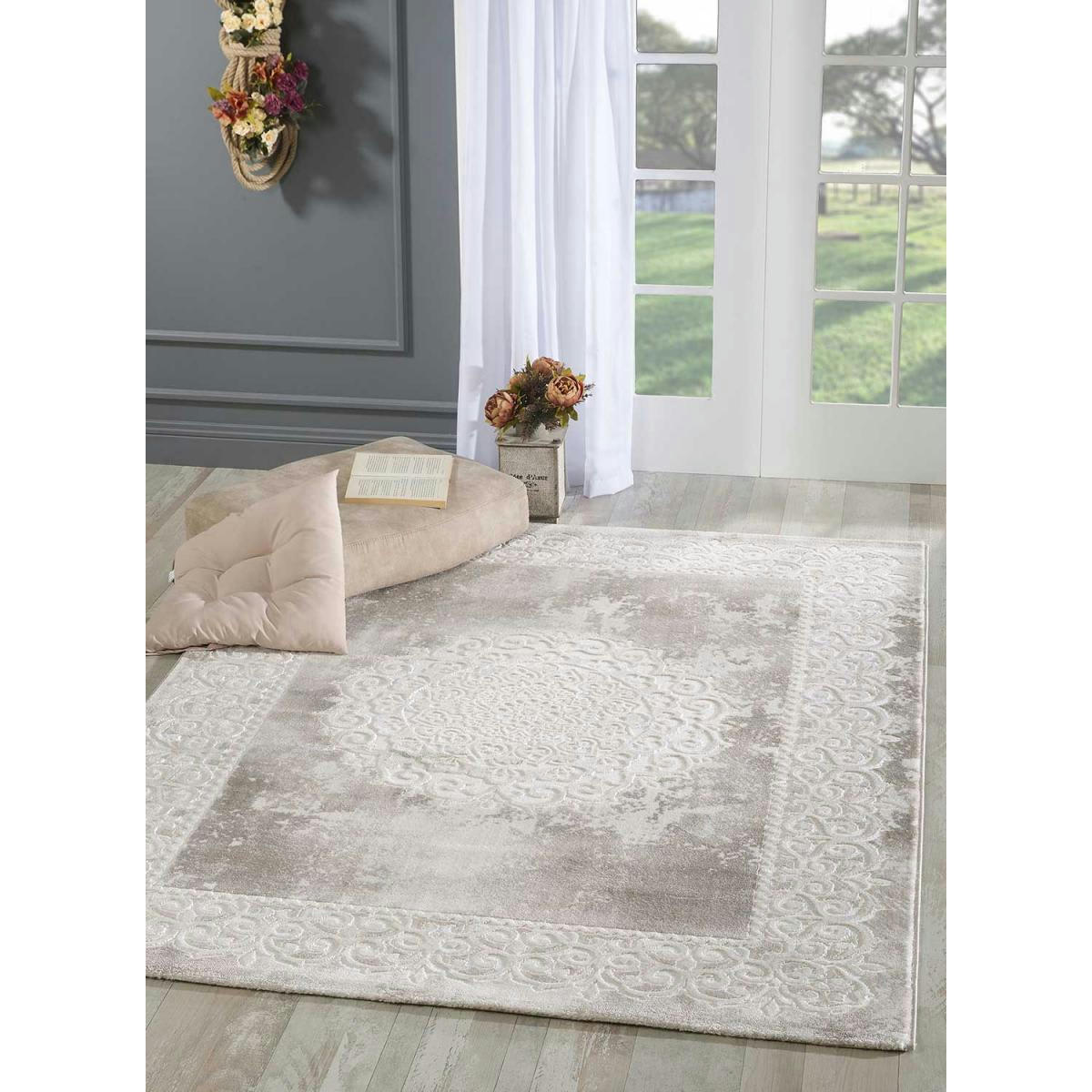 KHY BALROD - Tapis orient style beige 80x300