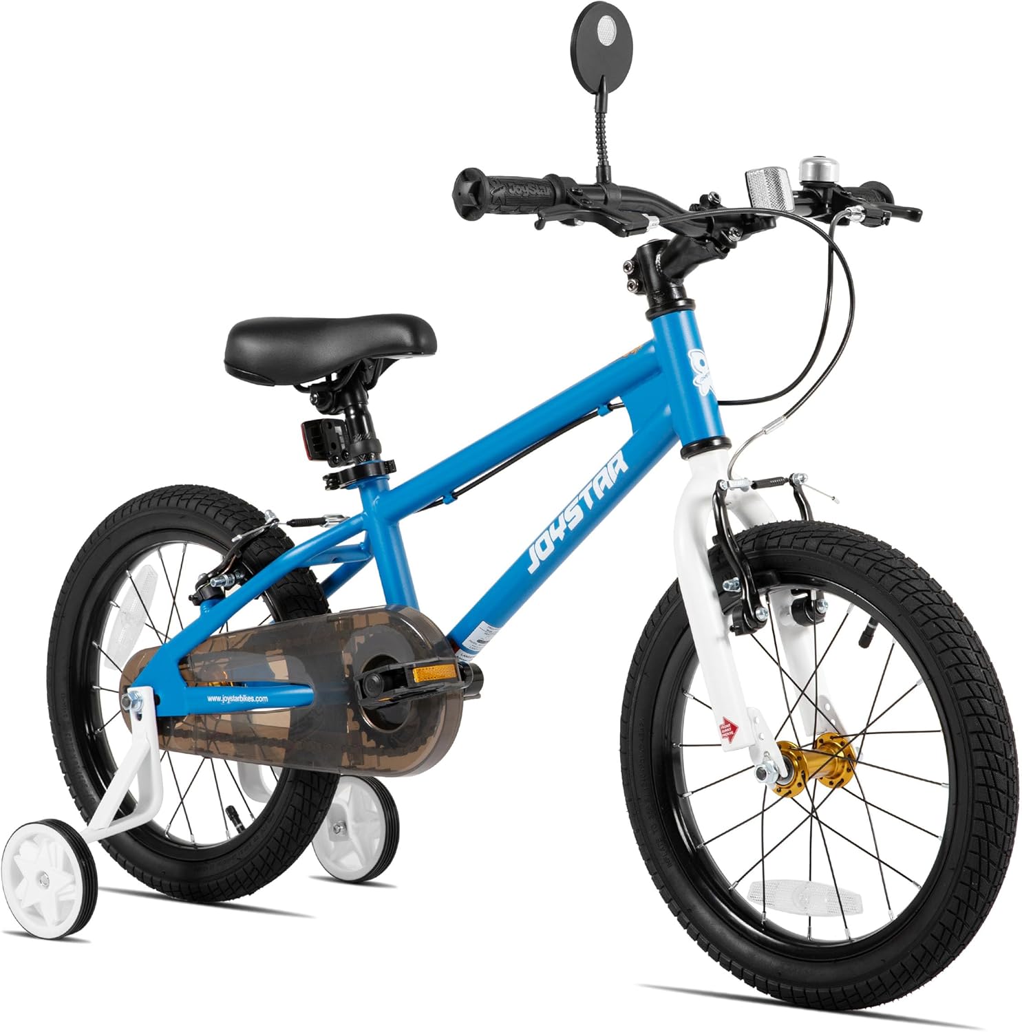 JOYSTAR Lomand 14 16 18 20 Inch Kids Bike with Training Wheels, BMX Style Kids Bicycle for Toddlers Boys Girls Ages 3-12, Dual V-Brake, Adjustable Seat, Multiple Colors